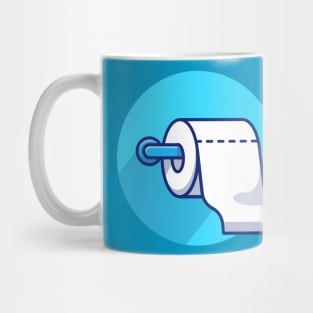 Toilet paper roll carton Mug